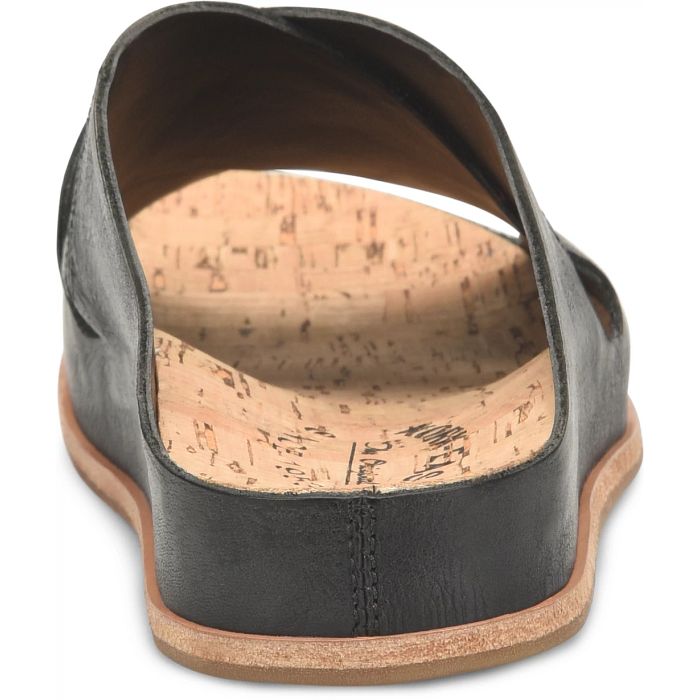 Kork - Ease Women's Tutsi Cross - Band Slide Sandal - Black