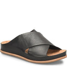 Kork - Ease Women's Tutsi Cross - Band Slide Sandal - Black