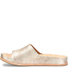 Kork - Ease Women's Tutsi Slide Sandal - Light Gold Panna Cotta