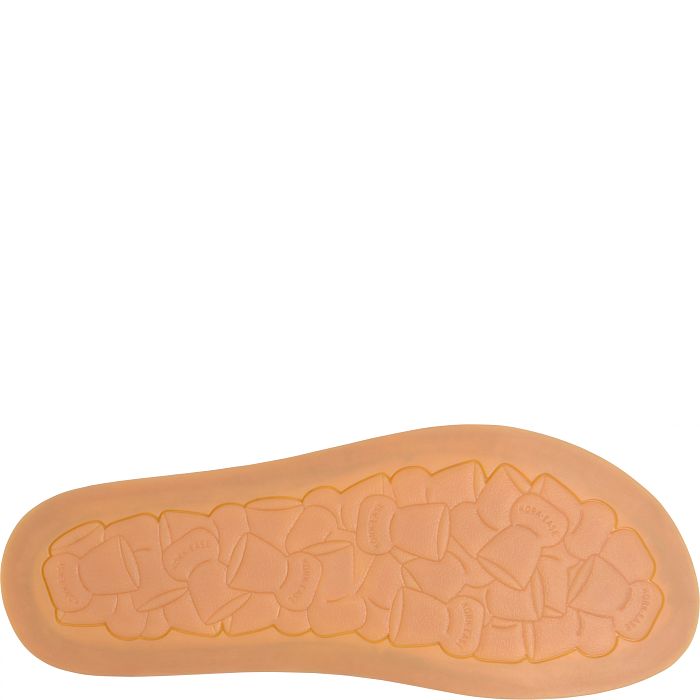Kork - Ease Women's Tutsi Slide Sandal - Light Gold Panna Cotta