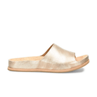 Kork - Ease Women's Tutsi Slide Sandal - Light Gold Panna Cotta