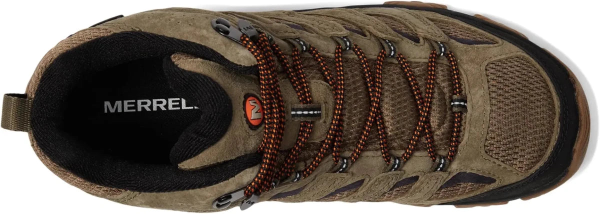Merell Men's Moab 3 Mid Waterproof Hiking Boots - Olive/Gum