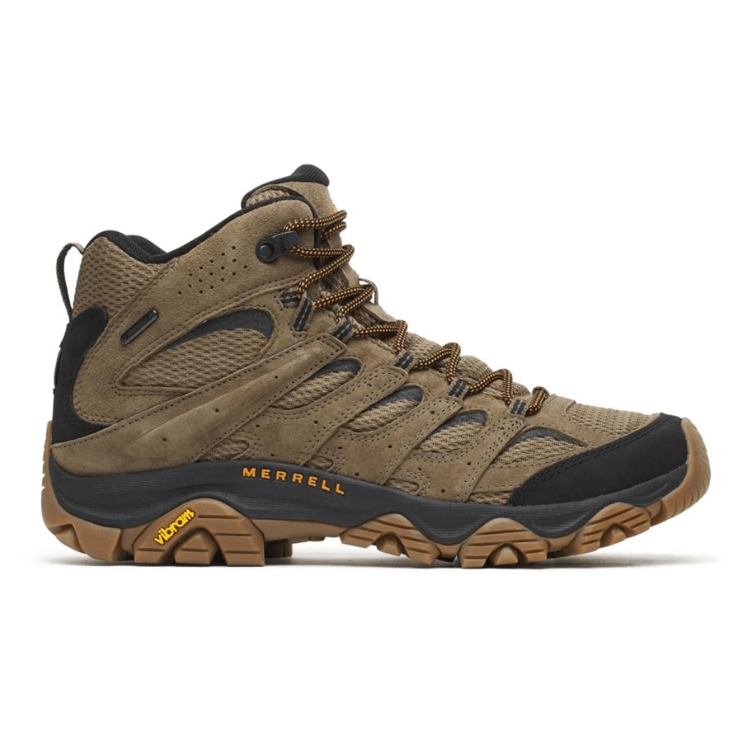Merell Men's Moab 3 Mid Waterproof Hiking Boots - Olive/Gum