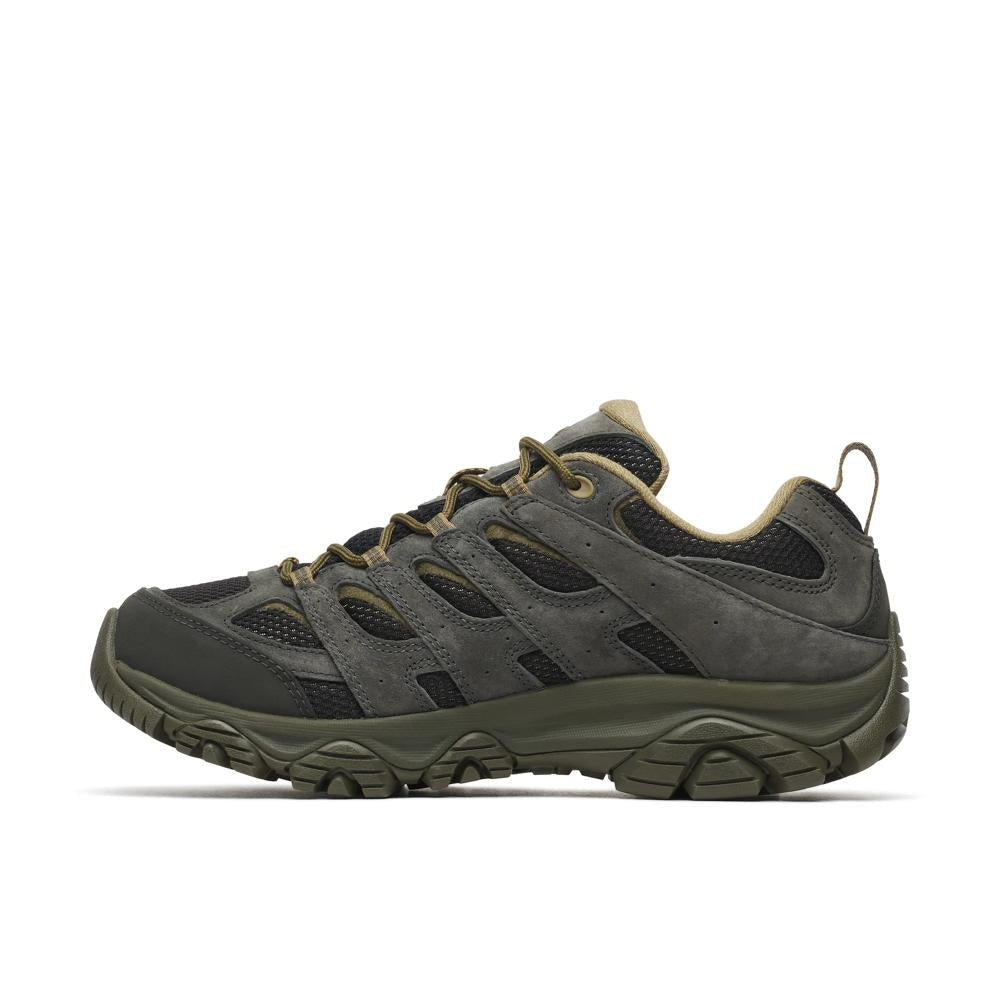 Merrell Men's Moab 3 Waterproof Hiking Shoes - Black/Beluga