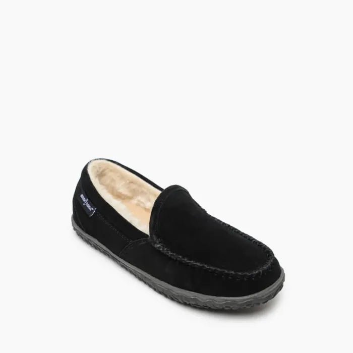 Minnetonka Women's Tempe Moc Slipper - Black