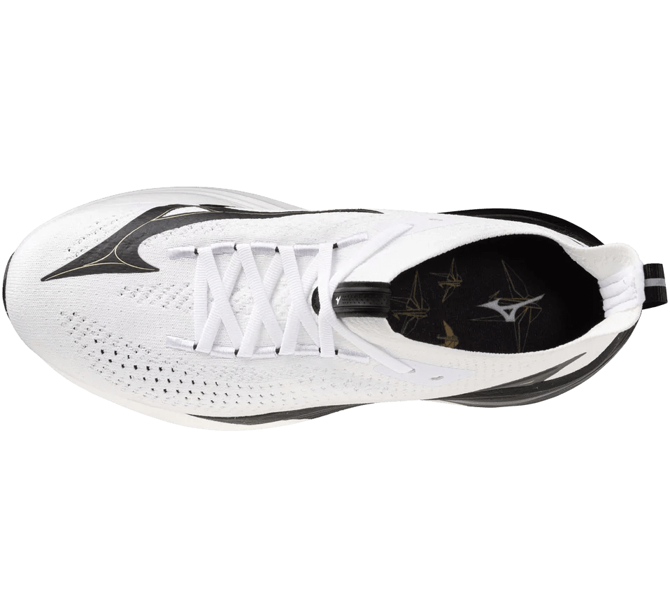 Mizuno Men's Neo Vista 2 Origami Running Shoes - White/Black