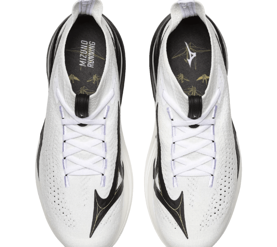 Mizuno Men's Neo Vista 2 Origami Running Shoes - White/Black