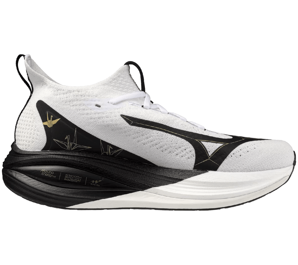 Mizuno Men's Neo Vista 2 Origami Running Shoes - White/Black