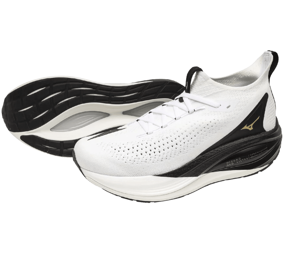 Mizuno Men's Neo Vista 2 Origami Running Shoes - White/Black