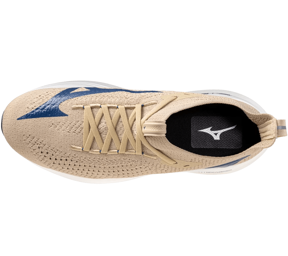 Mizuno Men's Neo Vista 2 Running Shoes - Pale Khaki/White