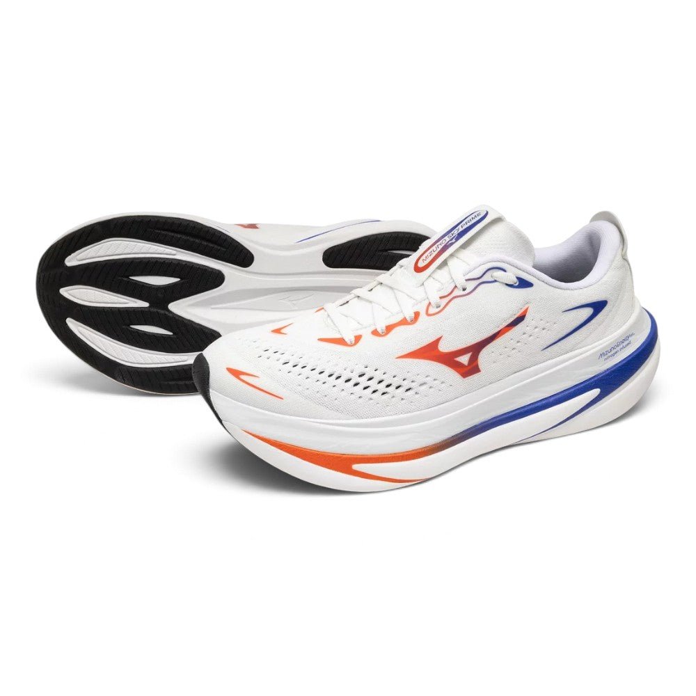 Mizuno Men's Sky Prime Running Shoes - White/Orange.com