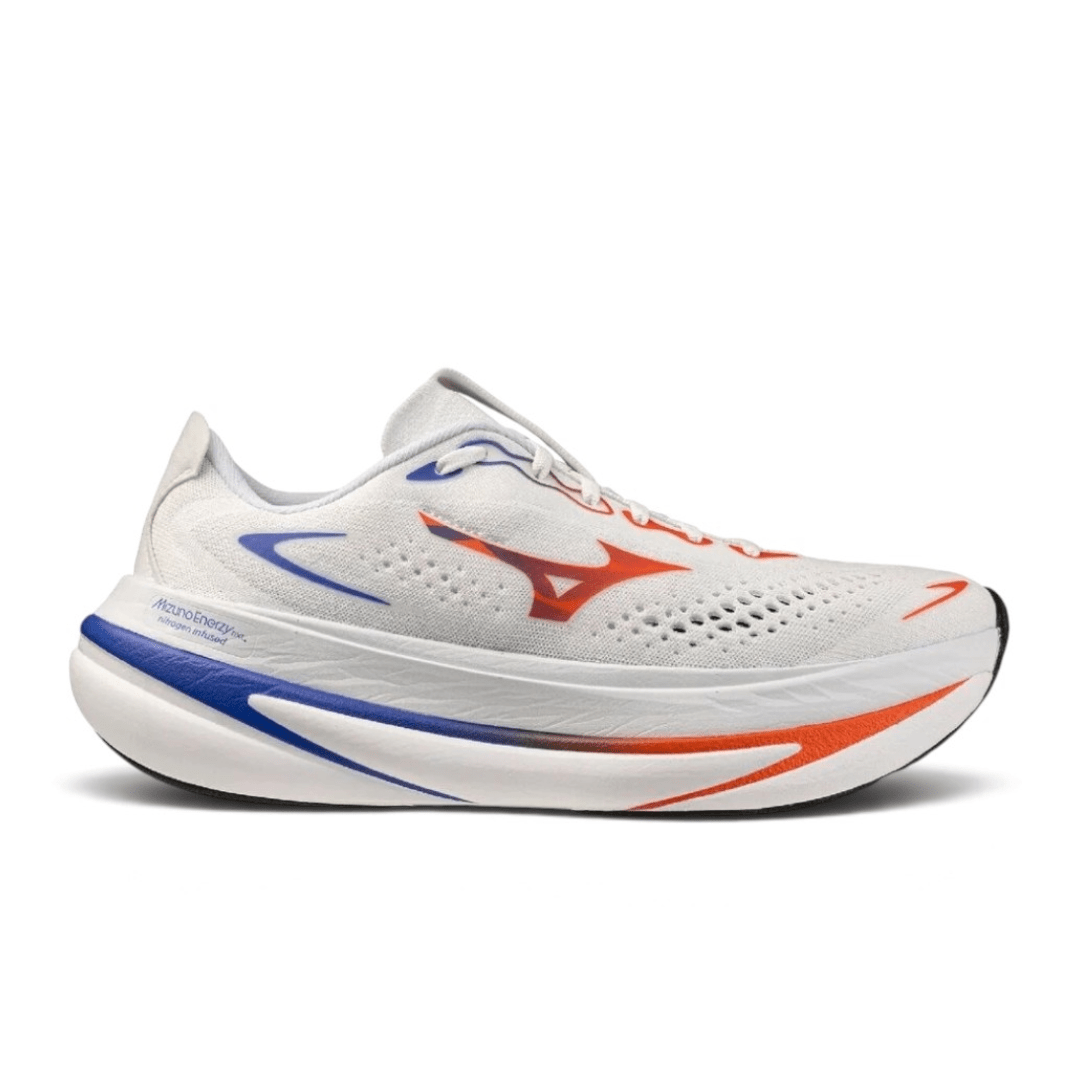 Mizuno Men's Sky Prime Running Shoes - White/Orange.com