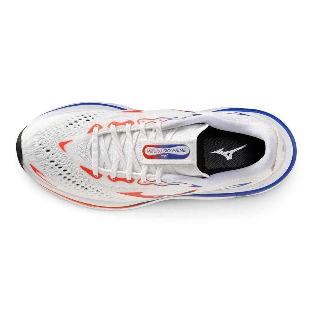 Mizuno Men's Sky Prime Running Shoes - White/Orange.com