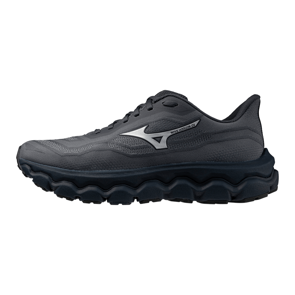Mizuno Men's Wave Horizon 9 Running Shoes - India Ink/Galaxy Silver