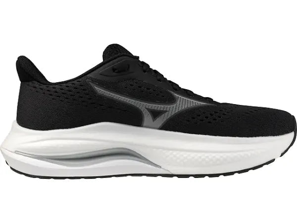 Mizuno Men's Wave Inspire 22 Running Shoes - Black/Ultimate Grey