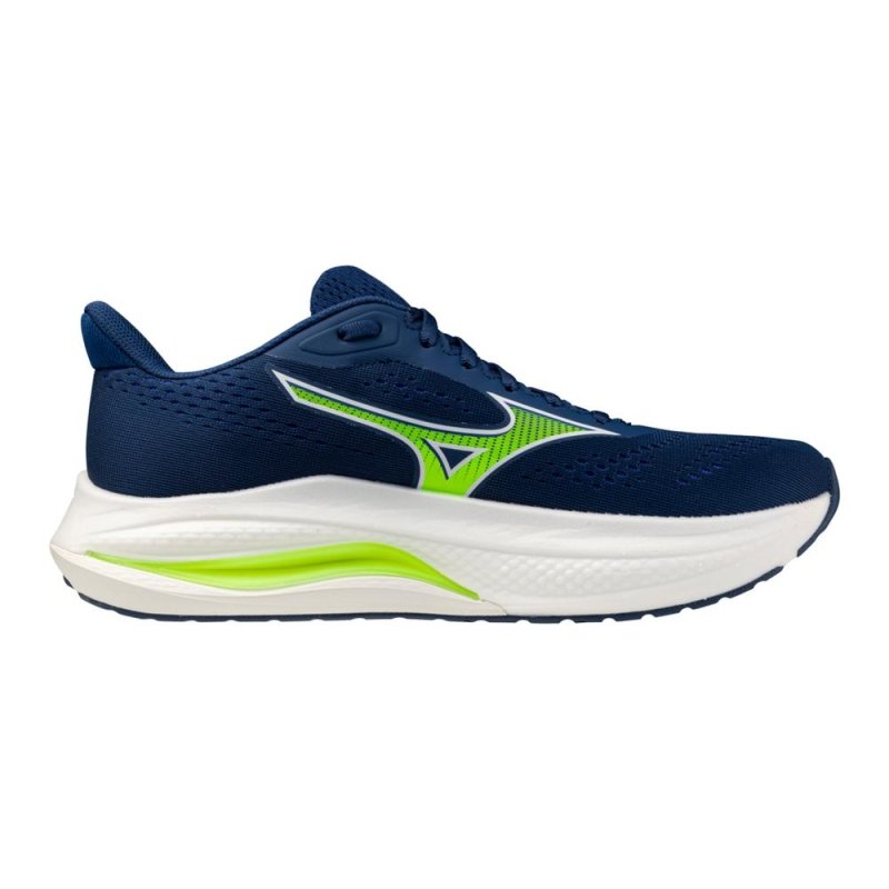 Mizuno Men's Wave Inspire 22 Running Shoes - Estate Blue/White
