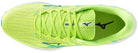 Mizuno Men's Wave Rider 27 - Sharp Green/Navy Peony