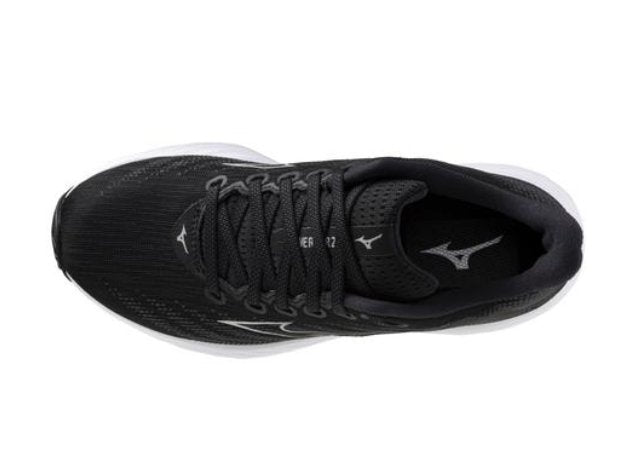 Mizuno Men's Wave Rider 28 - Black/Silver