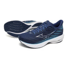 Mizuno Men's Wave Rider 28 - Estate Blue/White