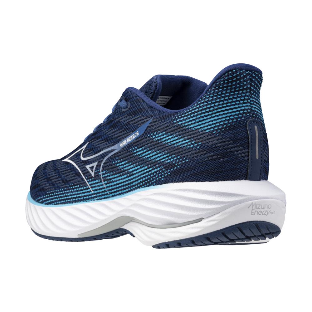 Mizuno Men's Wave Rider 28 - Estate Blue/White