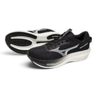 Mizuno Men's Wave Rider 30 Running Shoes - Black/White