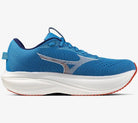 Mizuno Men's Wave Rider 30 Running Shoes - Blue Jewel/White