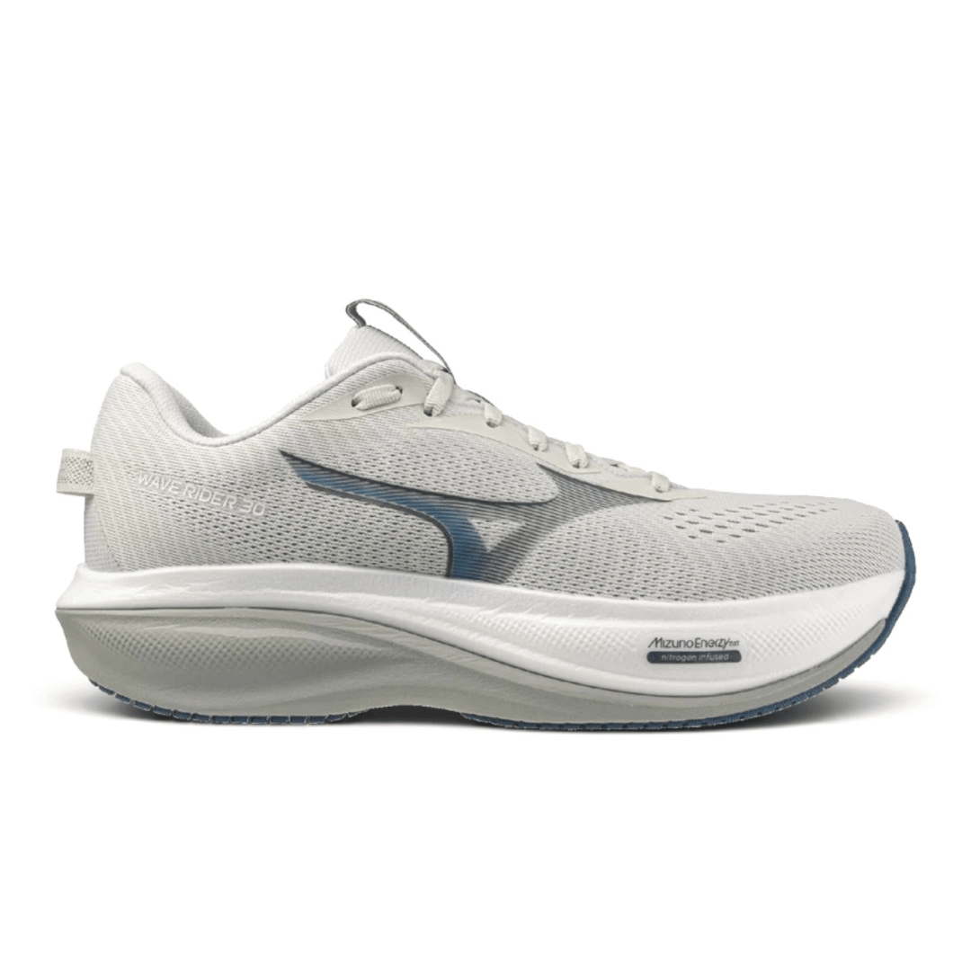 Mizuno Men's Wave Rider 30 Running Shoes - Foggy Dew/Dark Slate