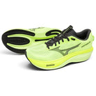 Mizuno Men's Wave Rider 30 Running Shoes - Lime Pulp/Black Oyster