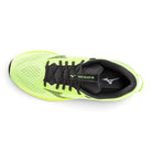 Mizuno Men's Wave Rider 30 Running Shoes - Lime Pulp/Black Oyster