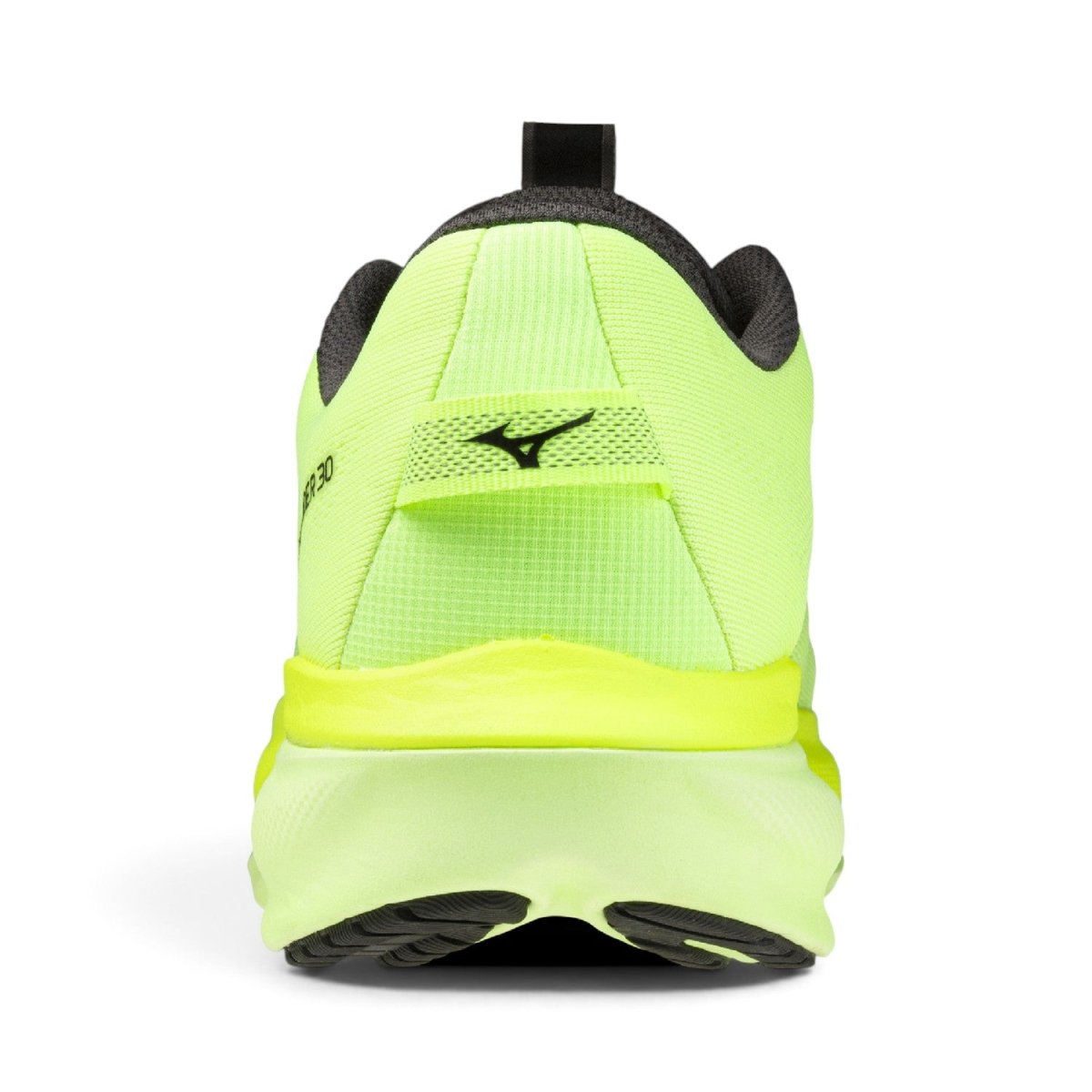 Mizuno Men's Wave Rider 30 Running Shoes - Lime Pulp/Black Oyster