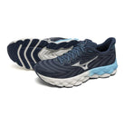 Mizuno Men's Wave Sky 8 - Blue Wing Teal/Silver