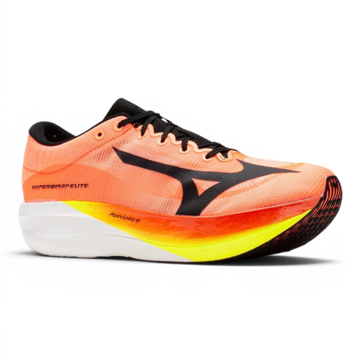 Mizuno Unisex Hyperwarp Elite Racing Shoes - Lava Orange/Black