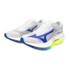 Mizuno Unisex Hyperwarp Pro Running Shoes - White/Lightning Yellow