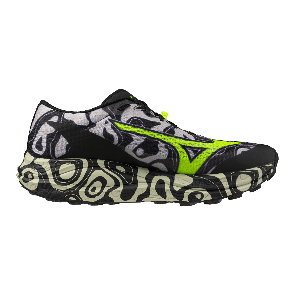Mizuno Unisex Neo Accera Trail Running Shoes - Dawn Blue/Lightning Yellow