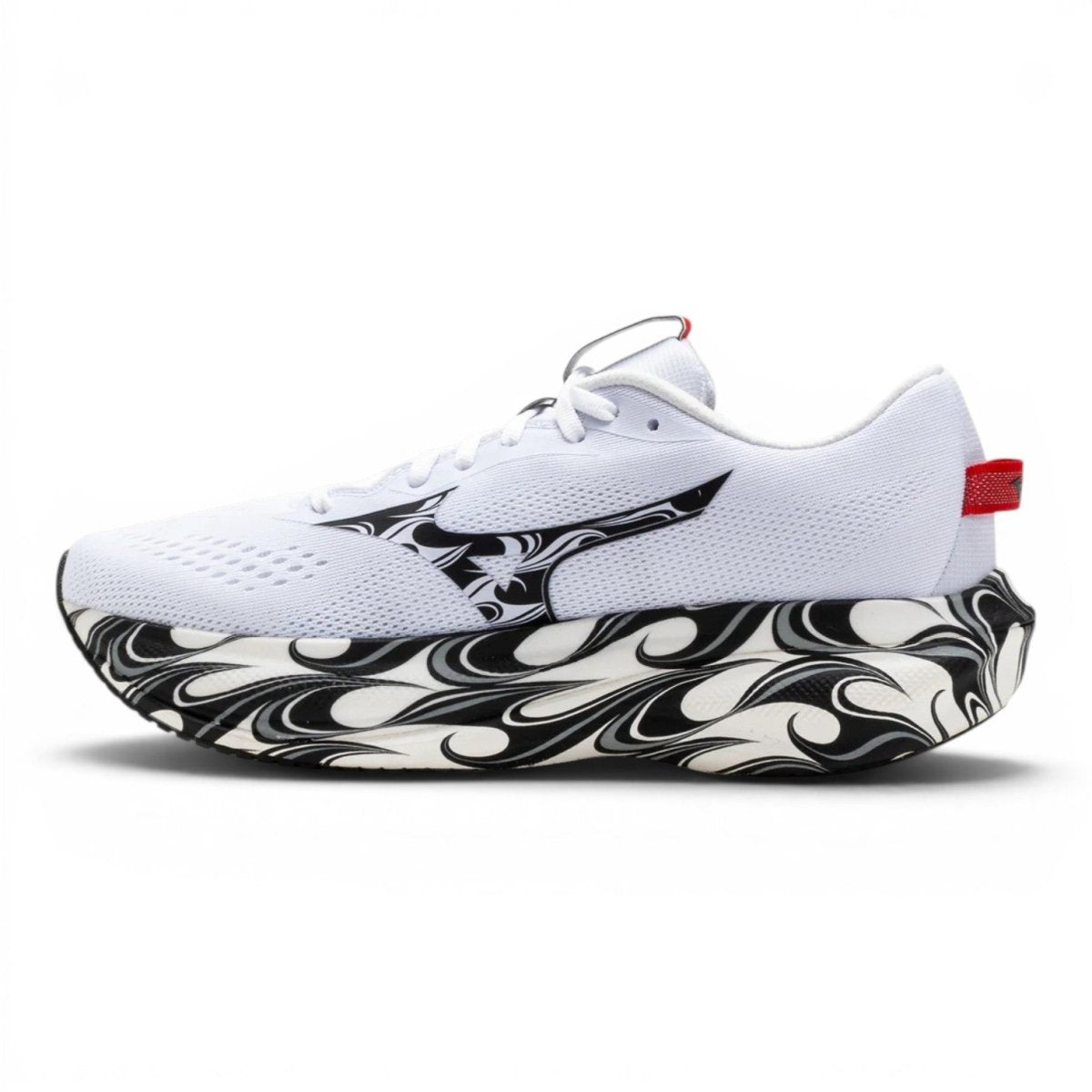 Mizuno Unisex Wave Rider 30 Anniversary Pack - White/Black