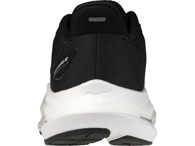 Mizuno Women's Inspire 22 Running Shoes - Black/Ultimate Grey