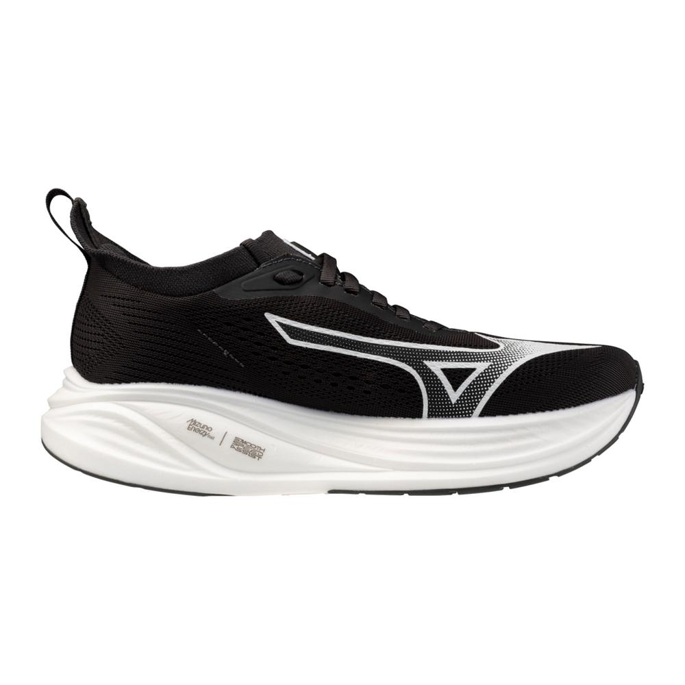 Mizuno Women's Neo Zen 2 Running Shoes - Black Sand/White