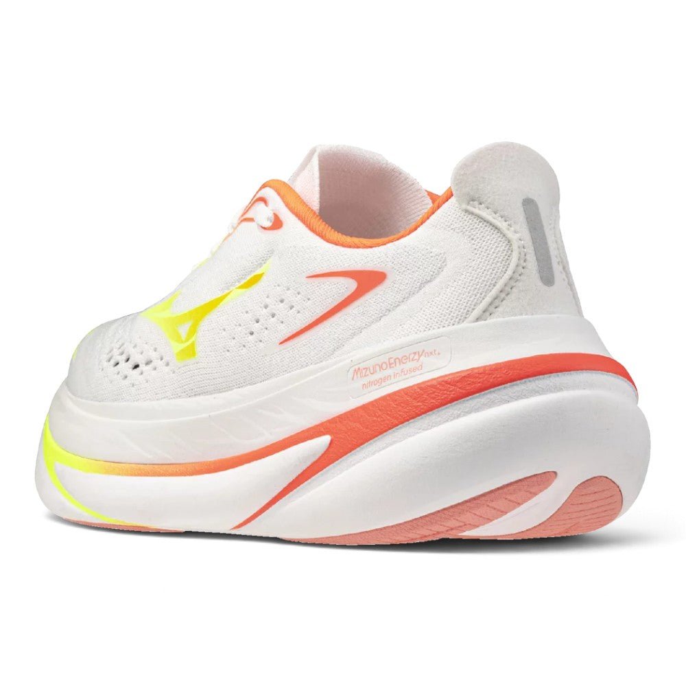Mizuno Women's Sky Prime Running Shoes - White/Lime Pulp