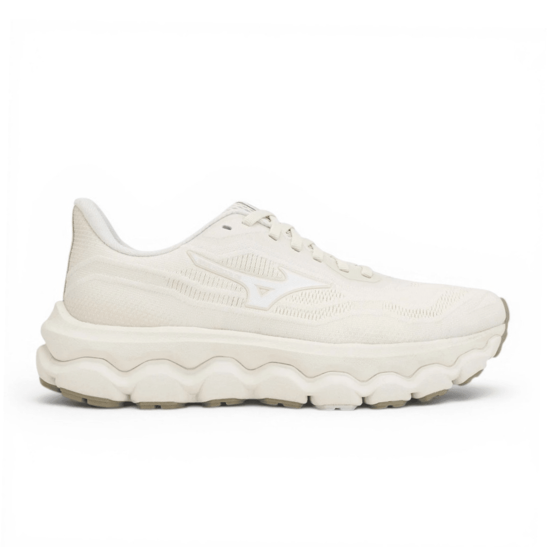 Mizuno Women's Wave Horizon 9 Walking Shoes - Snow White/White/Elm