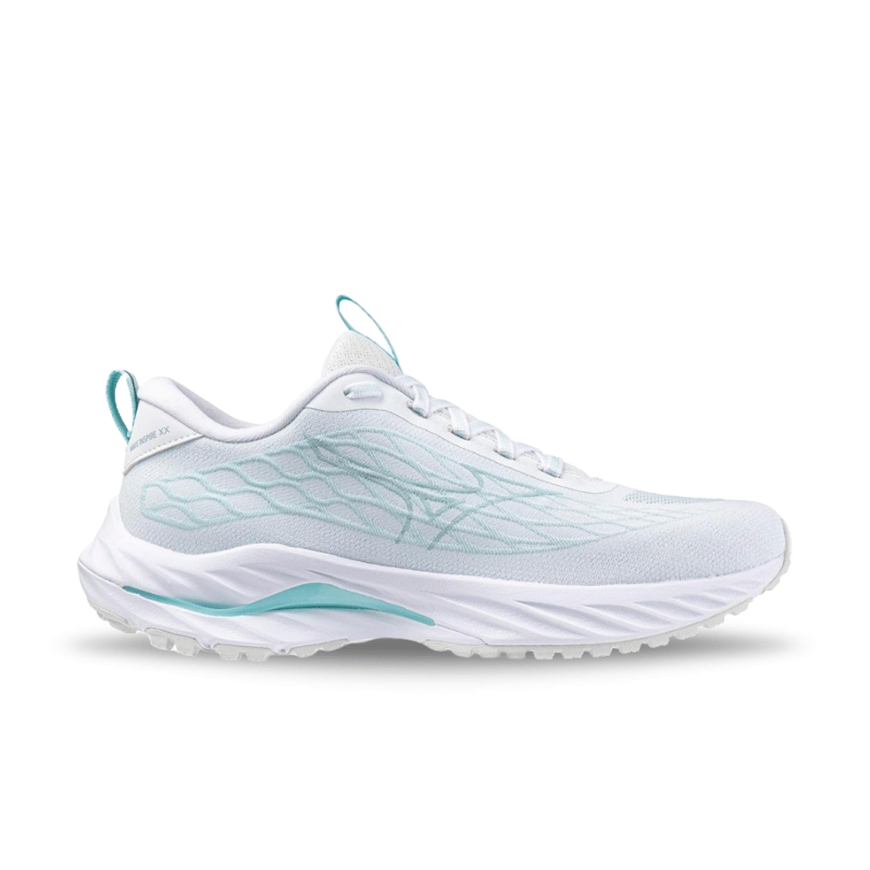 Mizuno Women's Wave Inspire 20 SSW - White/Aquifer