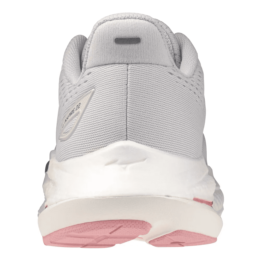 Mizuno Women's Wave Inspire 22 Running Shoes - White/Pink