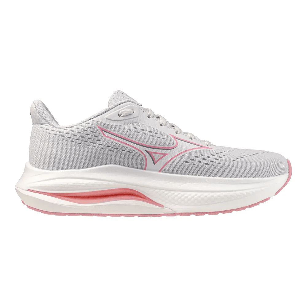 Mizuno Women's Wave Inspire 22 Running Shoes - White/Pink