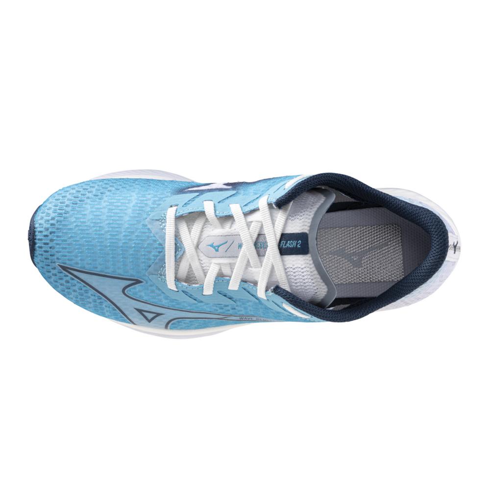 Mizuno Women's Wave Rebellion Flash 2 - River Blue/Blue Wing Teal