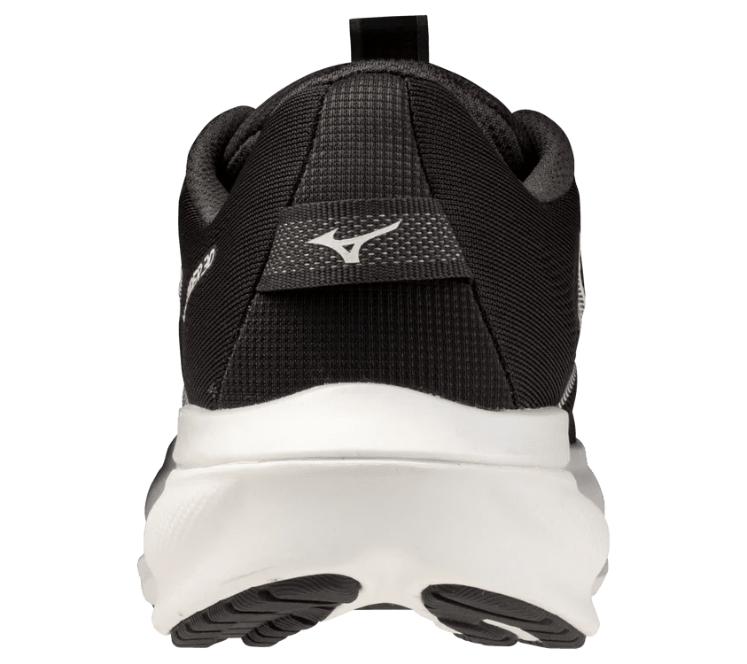 Mizuno Women's Wave Rider 30 Running Shoes - Black Sand/White