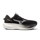 Mizuno Women's Wave Rider 30 Running Shoes - Black Sand/White