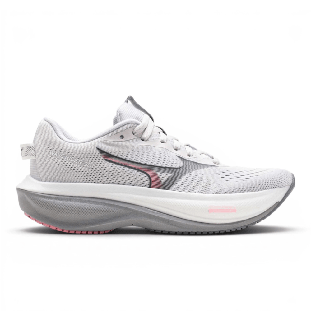 Mizuno Women's Wave Rider 30 Running Shoes - Dapple Grey/Dark Slate