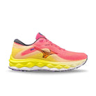 Mizuno Women's Wave Sky 7 - High Vis Pink/Ombre Blue