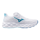 Mizuno Women's Wave Sky 8 - White/Mercury Blue