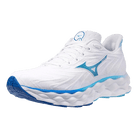 Mizuno Women's Wave Sky 8 - White/Mercury Blue