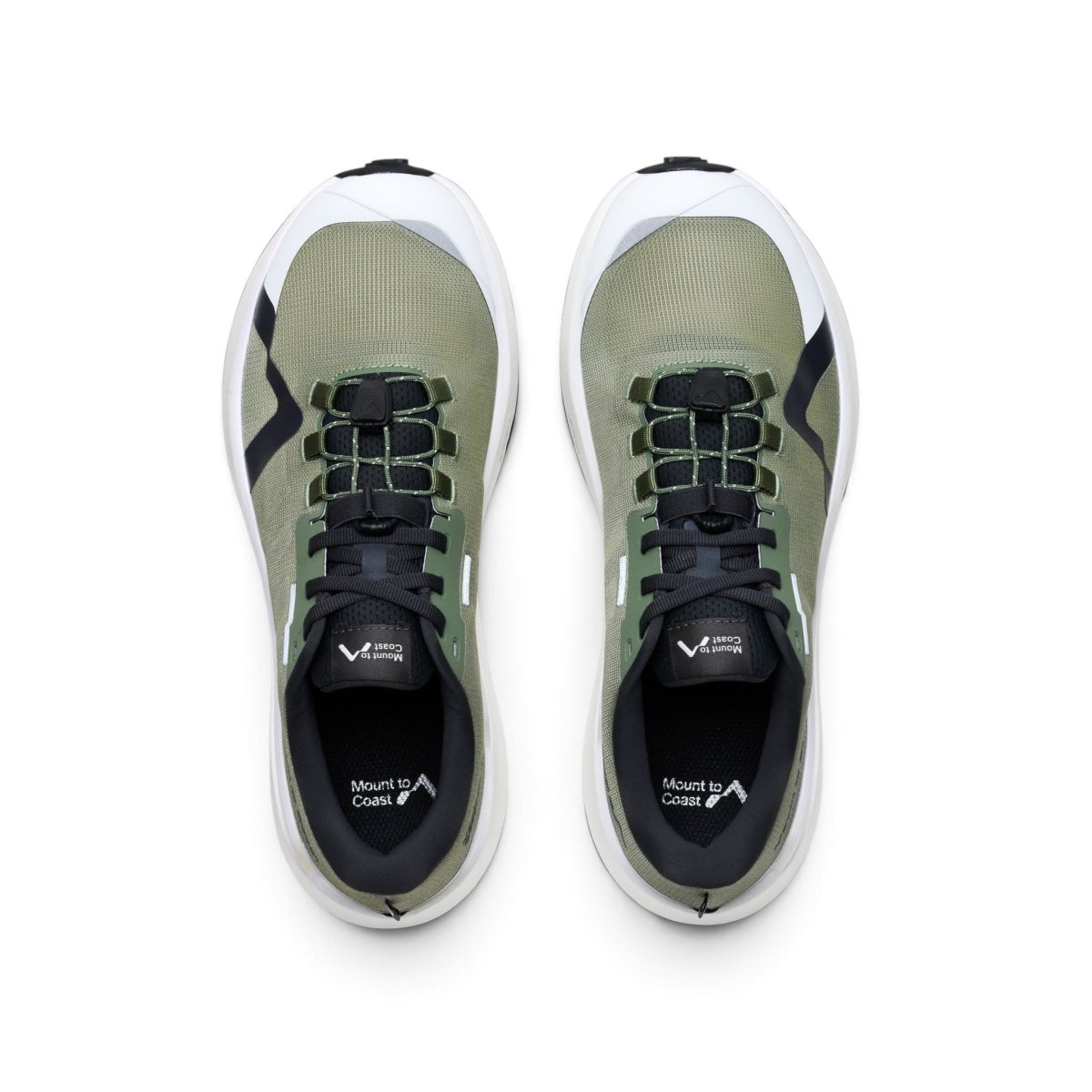 Mount to Coast Men's M1 Trail Running Shoes - Moss